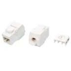 Вставка Keystone Jack RJ-45(8P8C)кат.6тип 180 градусов