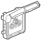 Plexo Розетка TV-SAT серая