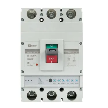 Выключатель автоматический ВА-99М 630/630А 3P 65кА с электронным расцепителем PROxima