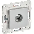 SKANDY Розетка TV проходная SK-A17S серебряный IEK