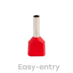 Наконечник штыревой втулочный изолированный НШвИ (2) 1.0-8 (50шт)