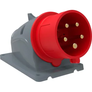 Вилка стационарная ССИ-525 32А 3Р+РЕ+N 380В IP44