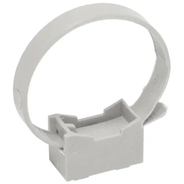 Держатель хомутный со стяжкой серый CFF1 16-32мм