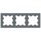 Рамка трехпостовая ATLASDESIGN универсальная грифель