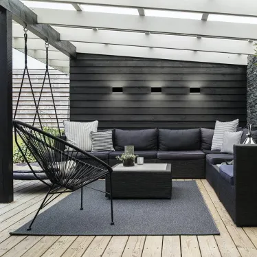 Светильник светодиодный уличный ДБУ-2х6w 4000К IP54 черный