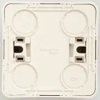 ЭТЮД Розетка наружная с заземлением без шторок бежевая