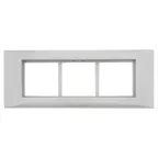 Рамка+суппорт на 6 модулей (3 поста) C-Line