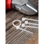 Хомут P6.6 стандартный белый 2.5x120 (100шт) FlexLock PROxima