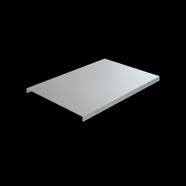 Крышка угла верт. внеш. 400 мм с разворотом трассы на 90 гр.