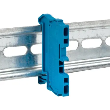 Колодка клеммная самозажимная JXB-ST-1.5 17.5А синяя