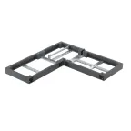 Рейка промежуточная для цоколя Г - 600 мм