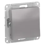 Переключатель одноклавишный ATLASDESIGN схема 6 10АХ механизм алюминий