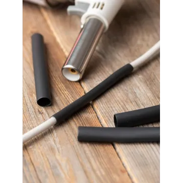 Термоусаживаемая трубка ТУТк с клеевым слоем нг 6/2 черная в отрезках по 1м PROxima