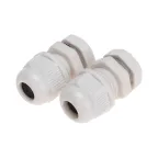 Кабельный ввод MG-12 (7,6-4,6 мм) белый 2 шт., REXANT