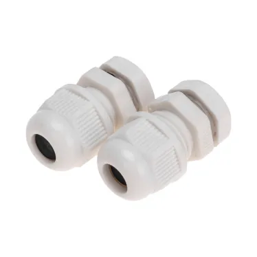 Кабельный ввод MG-12 (7,6-4,6 мм) белый 2 шт., REXANT