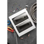 Щит распределительный встраиваемый ЩРв-П-24 IP40