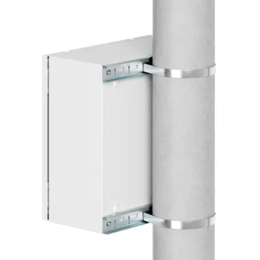 CE/RAM box Комплект крепления шкафов к столбу (ширина 400 мм)