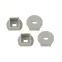 Набор заглушек для профиля LF281, 4 сквозные круглые (500/15000)