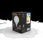 Лампа светодиодная LED 16 Вт 1480 лм 3000К шар G95 теплый E27 AC 220В Black Gauss