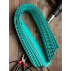 Трубка термоусаживаемая ТУТ нг 30/15 зеленая в отрезках по 1м PROxima