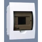 Щит распределительный встраиваемый ЩРВ-П-6 IP41 пластиковый прозрачная дверь