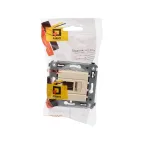 Avanti HDMI розетка одинарная в стену, тип А-А, ,Ванильная дымка