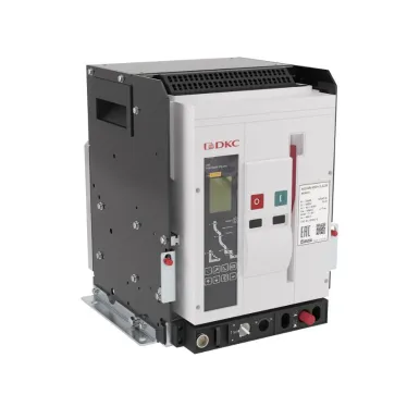 Воздушный автоматический выключатель YON AGS12N 3Р 1250 А 65 кА, расцепитель 3M, выкатной, управление 220 В AC, горизонтальное подкл