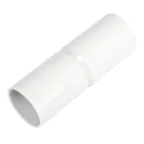 Патрубок-муфта белая d50 мм (12шт/144шт уп/кор) Промрукав