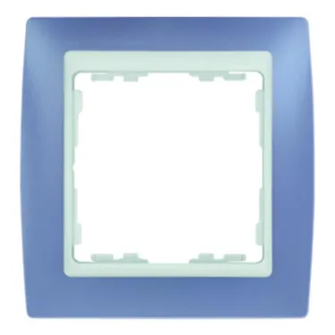 Рамка на 2 поста, S82, сирень - белый