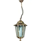 Светильник НСУ-60w цепь Е27 IP44 черное золото