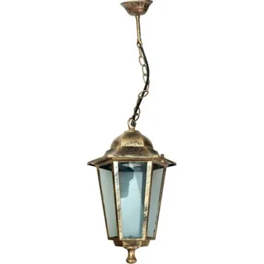 Светильник НСУ-60w цепь Е27 IP44 черное золото