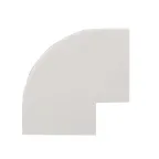 Угол внешний (40х40) (4 шт) Plast Белый