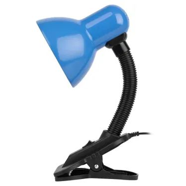 Светильник настольный на прищепке синий N-102-E27-40W-BU ЭРА