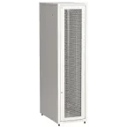 Шкаф LINEA E 47U 600х1000мм двери 2шт перфорированная и металл серый