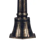 Светильник НТУ-60w столб Е27 IP44 черное золото