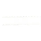 Заглушка 12 модулей белая