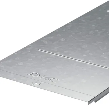 Крышка на лоток 500мм L-3000мм цинкламельная с заземлением