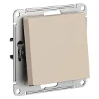 ATLASDESIGN ВЫКЛЮЧАТЕЛЬ с самовозвратом, сх.1, 10АХ, механизм, ПЕСОЧНЫЙ