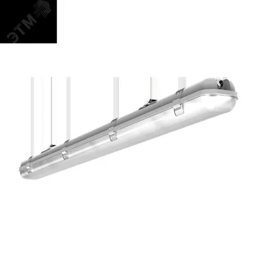 Cветильник cветодиодный промышленный Стронг 2.0 пром. 52Вт 5000К 1242*90*68 IP65 прозрачный рас. с микроволн ДД | V1-I2-70210-03S00-6505250 | VARTON