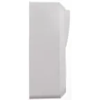 ЭТЮД блок открытой установки Розетка с зеземлением со шторками + Выключатель 1-клавиш., белый