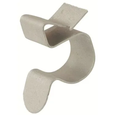 Клипса для крепления трубы к балке 1-4мм диаметр 8-9мм