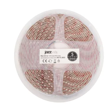 Лента светодиодная LEDx60/м 1м 6Вт/м 12В зеленый IP65 (5м)