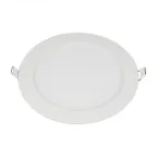 Светильник светодиодный встраиваемый. (4000К). Корпус белый . UЛм-Q236 12W/4000K WHITE