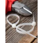 Хомут P6.6 стандартный белый 4.6x160 (100шт) FlexLock PROxima