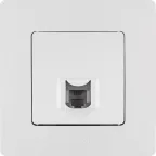 ETIKA Розетка телефонная RJ11 белая