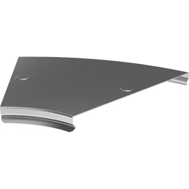 Крышка поворота плавн. 45град тип Г01 ESCA 200мм