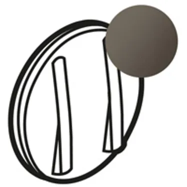 Celiane Лицевая панель выключателя/переключателя двухклавишного 1п 067001/02/31/32 с тонкими клавишами графит