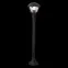 Светильник садово-парковый столб НТУ 1хE27 AC 220В Черный IP54 200х200х1000мм Алюминий max 60Вт ландшафтный Aura Gauss