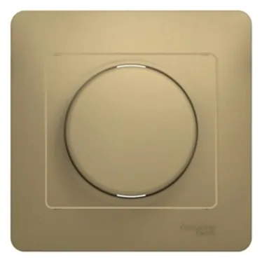 GLOSSA Диммер поворотный в сборе 300Вт титан