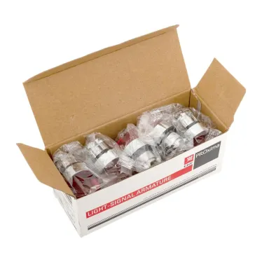 Механизм переключателя исполнительный ХB4 красный на 2 положения возвратный без фиксации с подсветкой с короткой ручкой PROxima